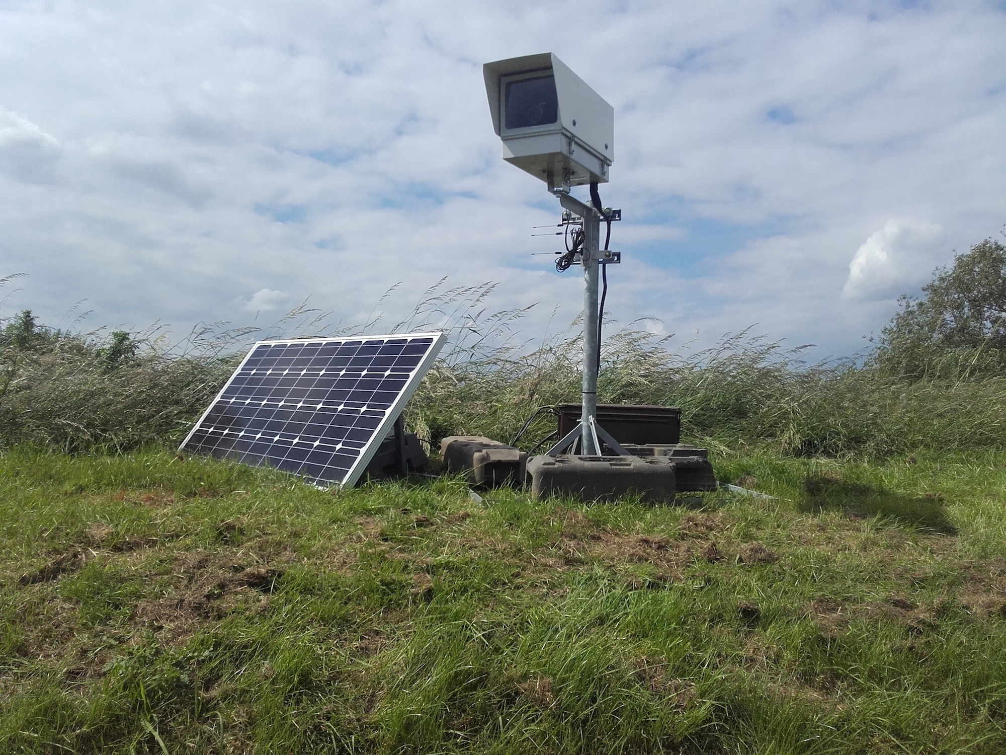 solar powered timelapse camera